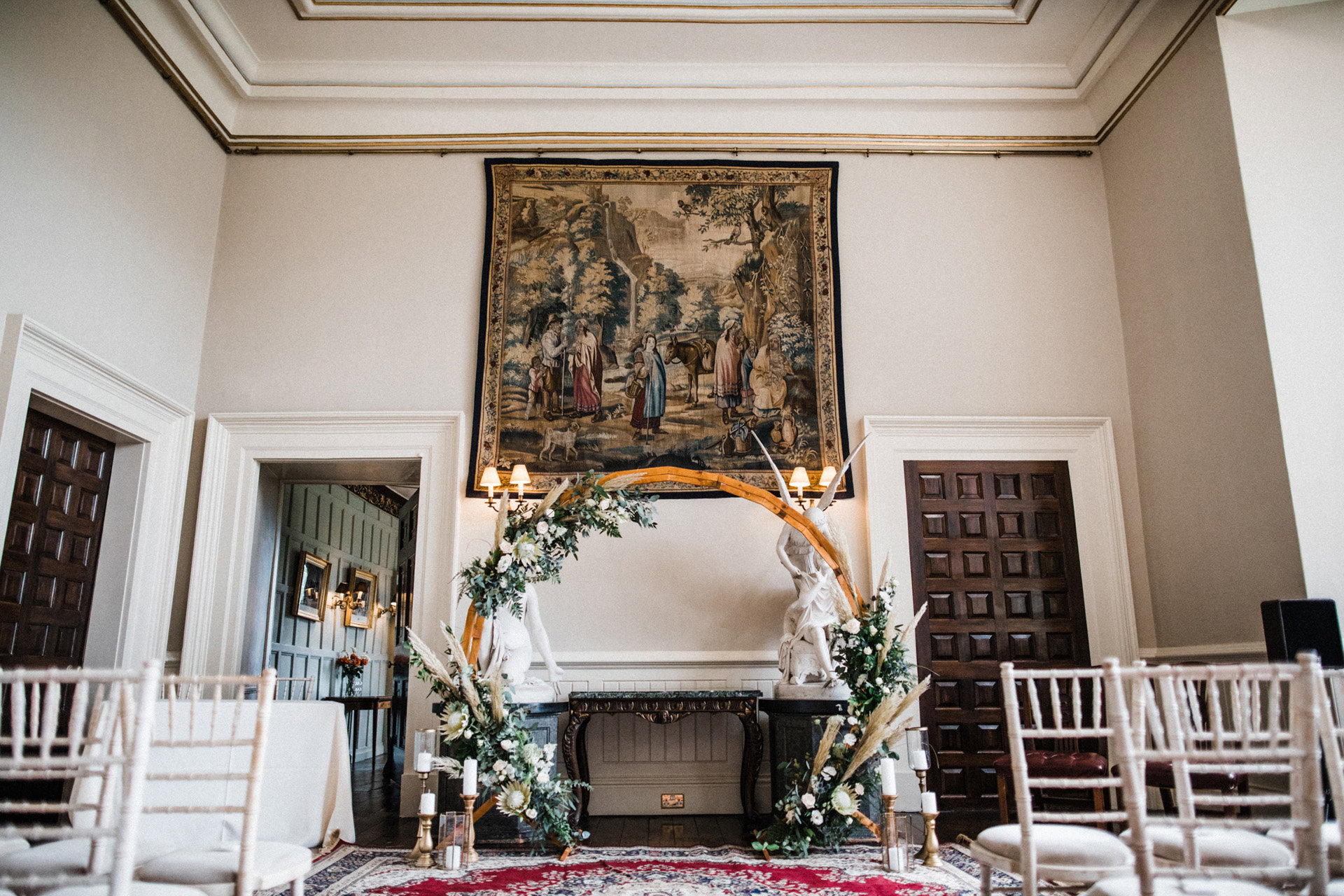 Rustic wedding aisle style for 2021 inspiration