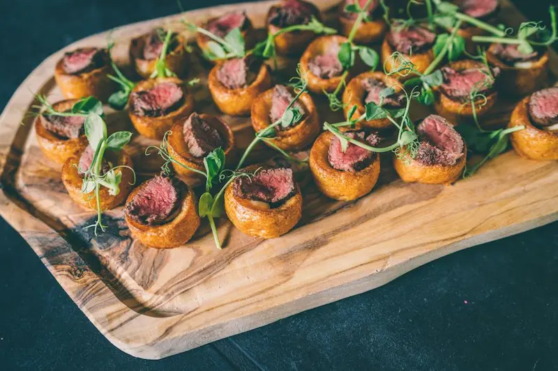 Rob Wedding Canapes Sunday Lunch Style
