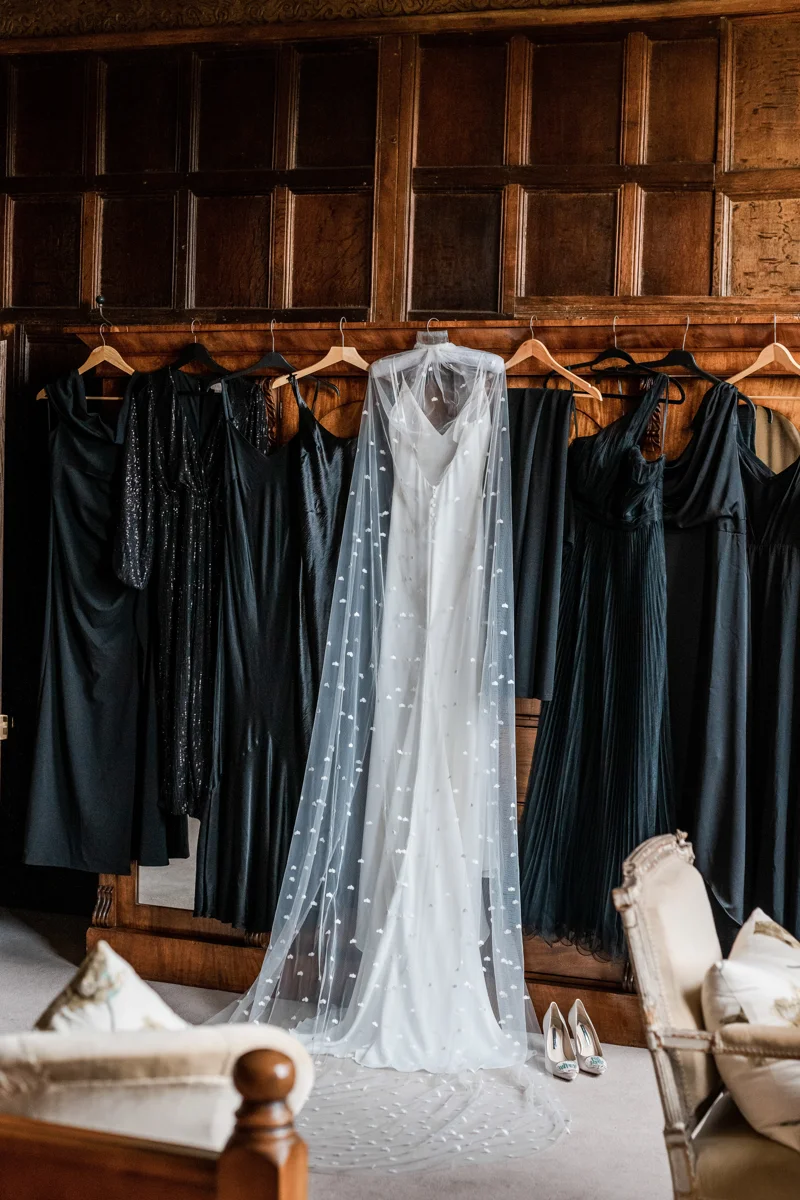 Black Tie Christmas Wedding Dress