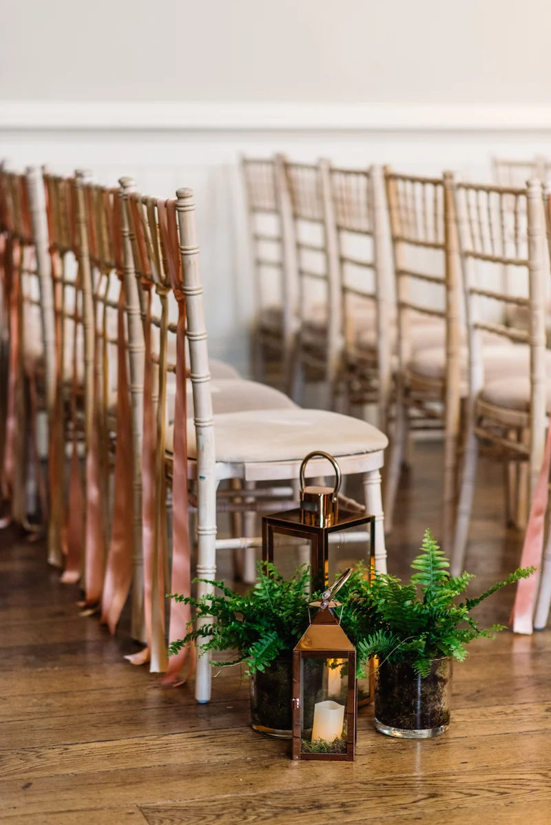 Wedding Ceremony Lanterns Copper