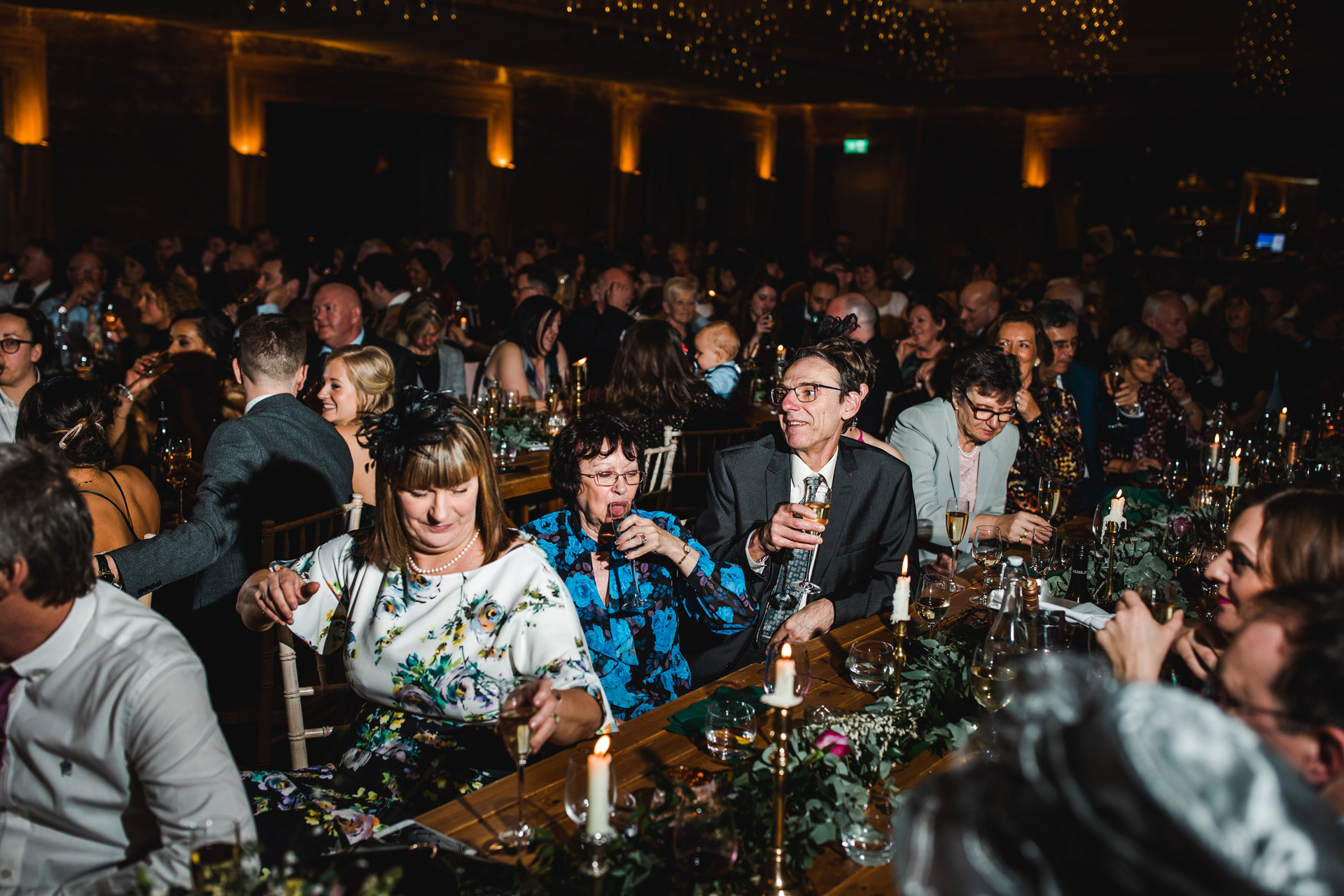 Large Wedding Reception