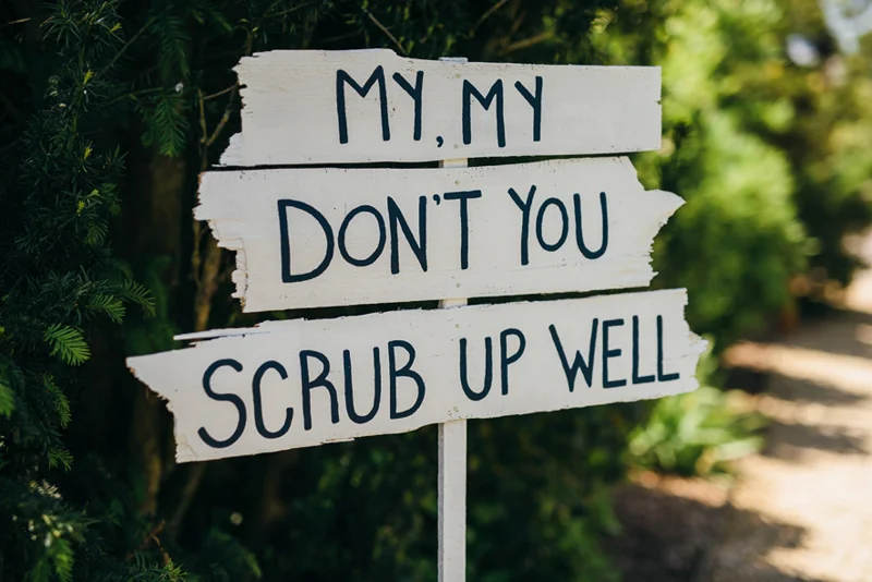 Funny Wedding Signs