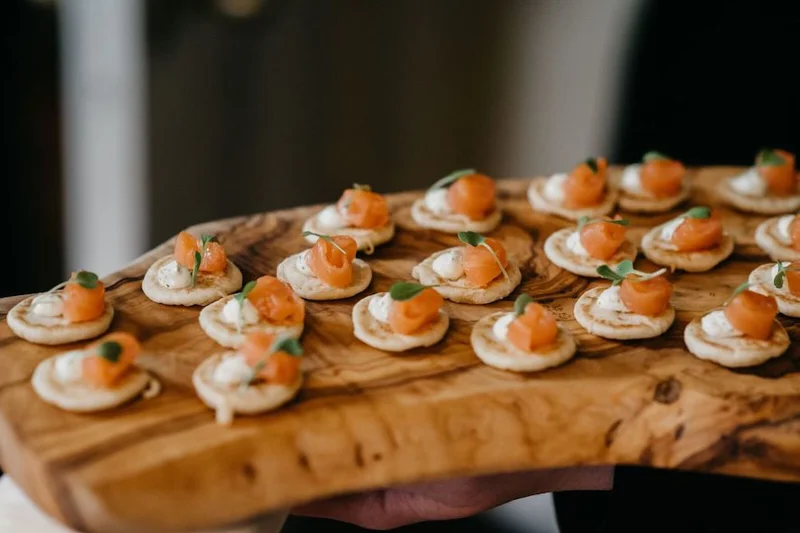 Edgodden Canapes Wedding Food Elmore