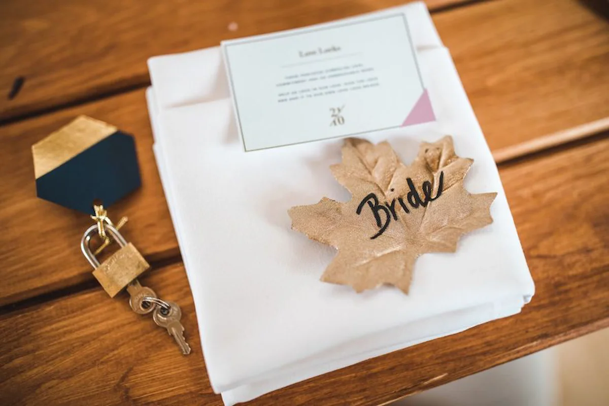 Gold Wedding Style Autumn