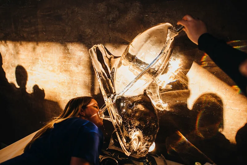 Wedding Vodka Luge
