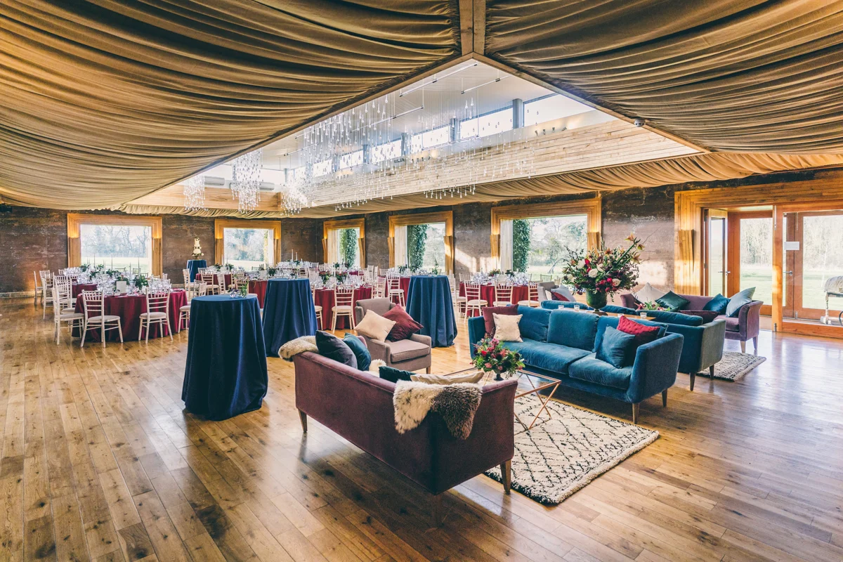 Winter Wedding Reception