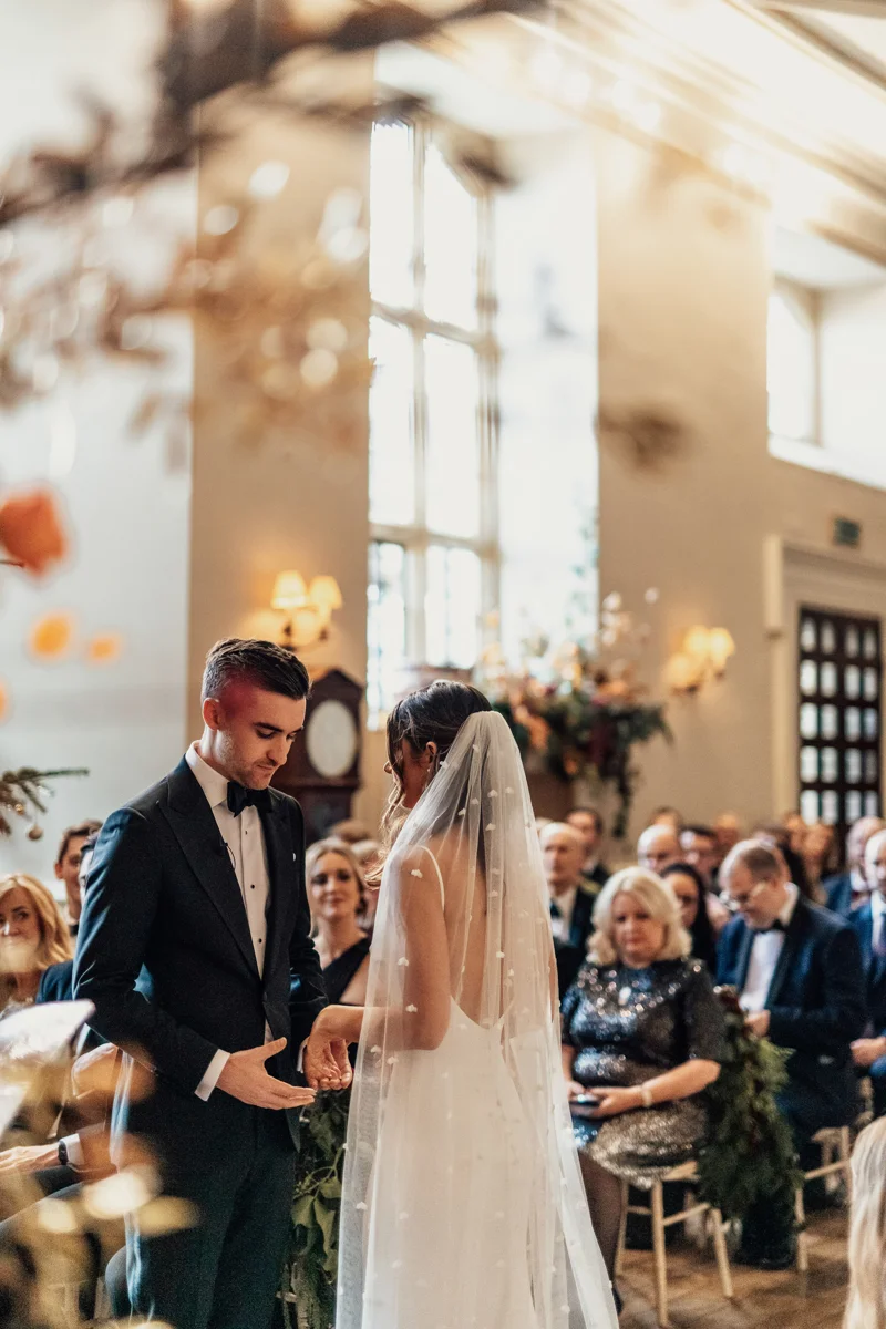Christmas Wedding Couple