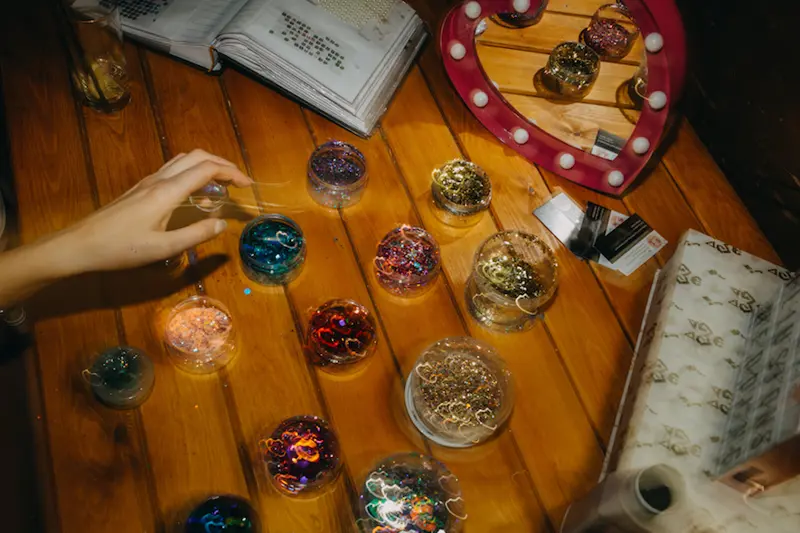 Flemming Festival Weddings Glitter Ideas
