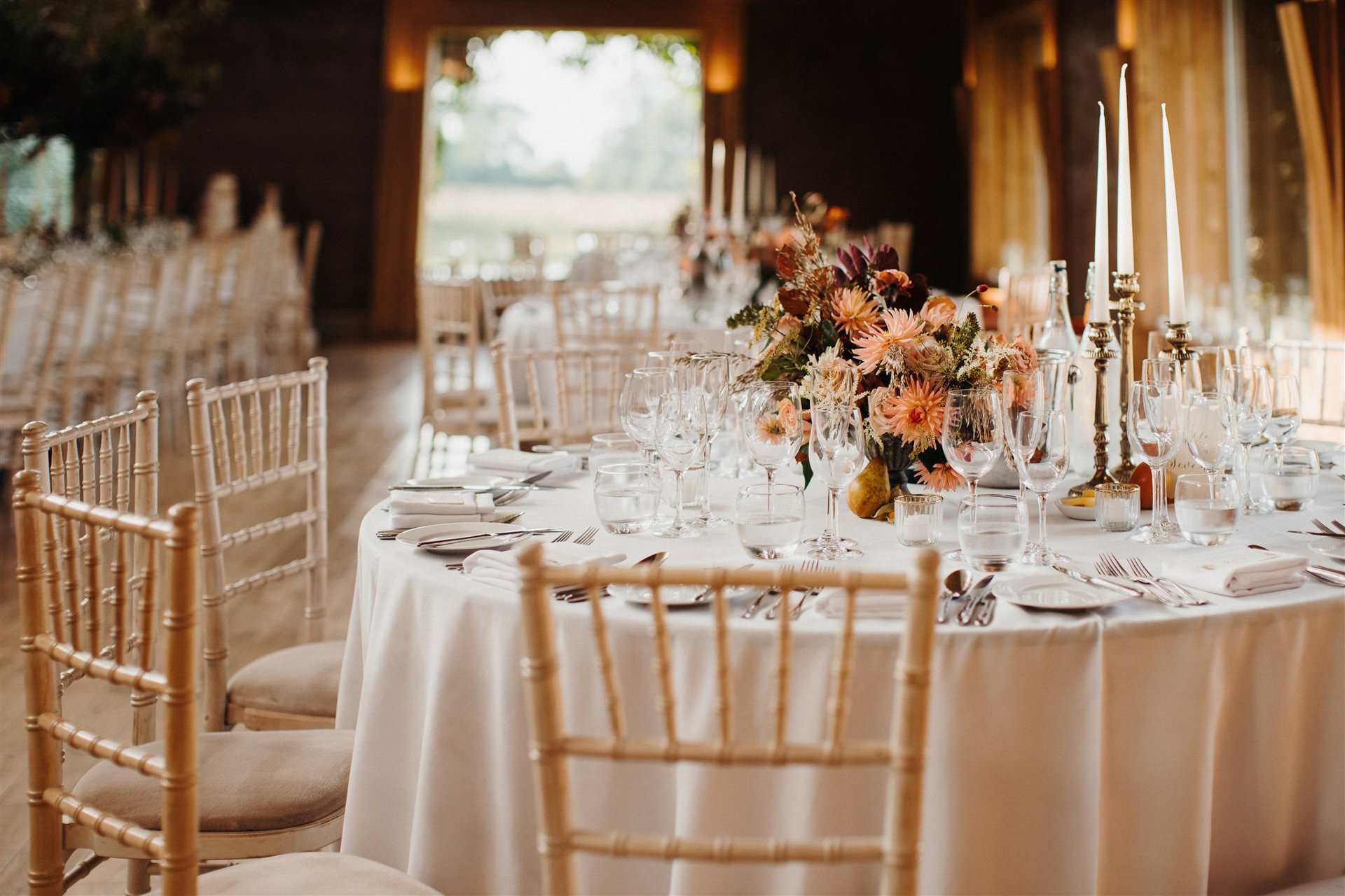 October Wedding Tablescape