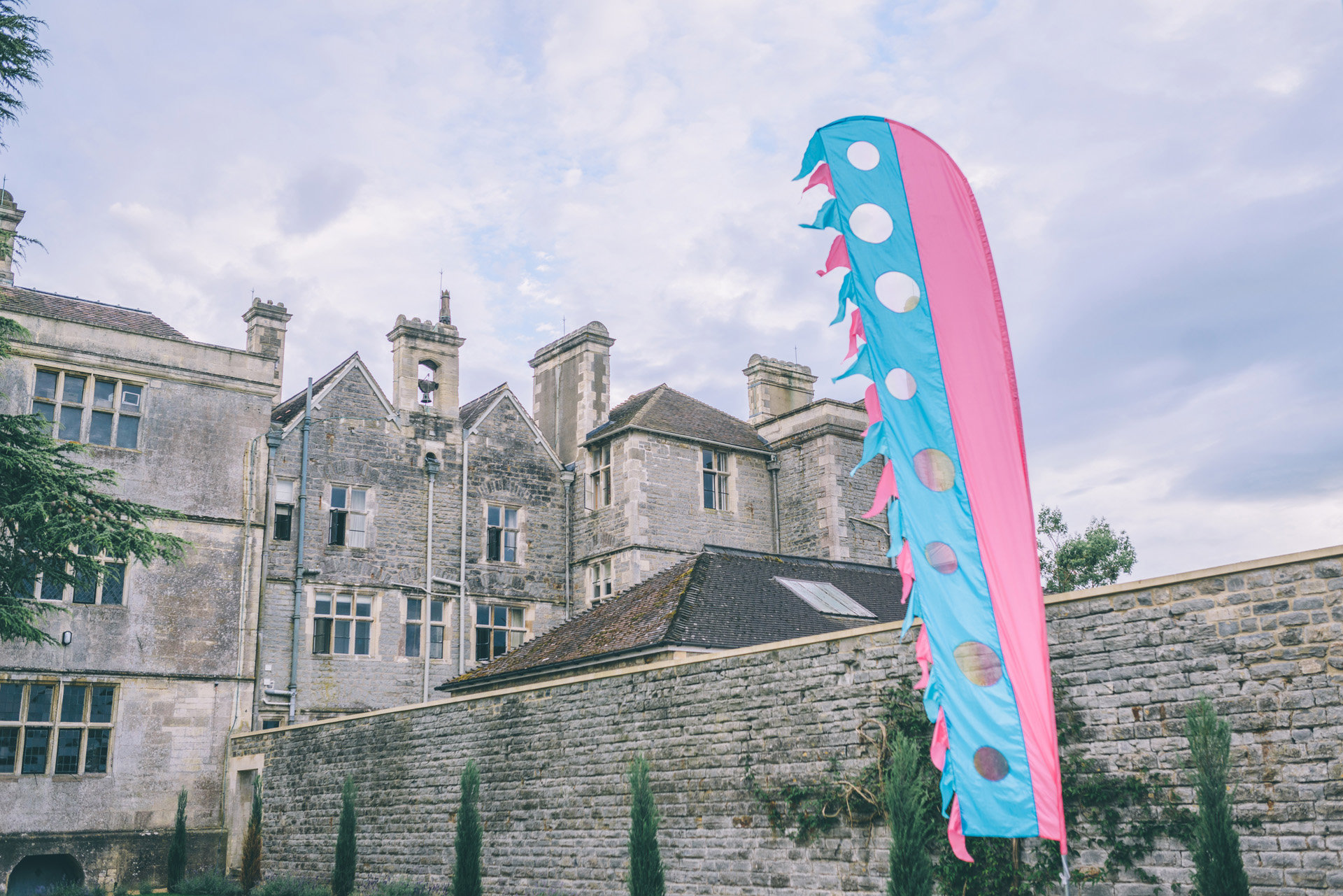Festival Wedding Flag