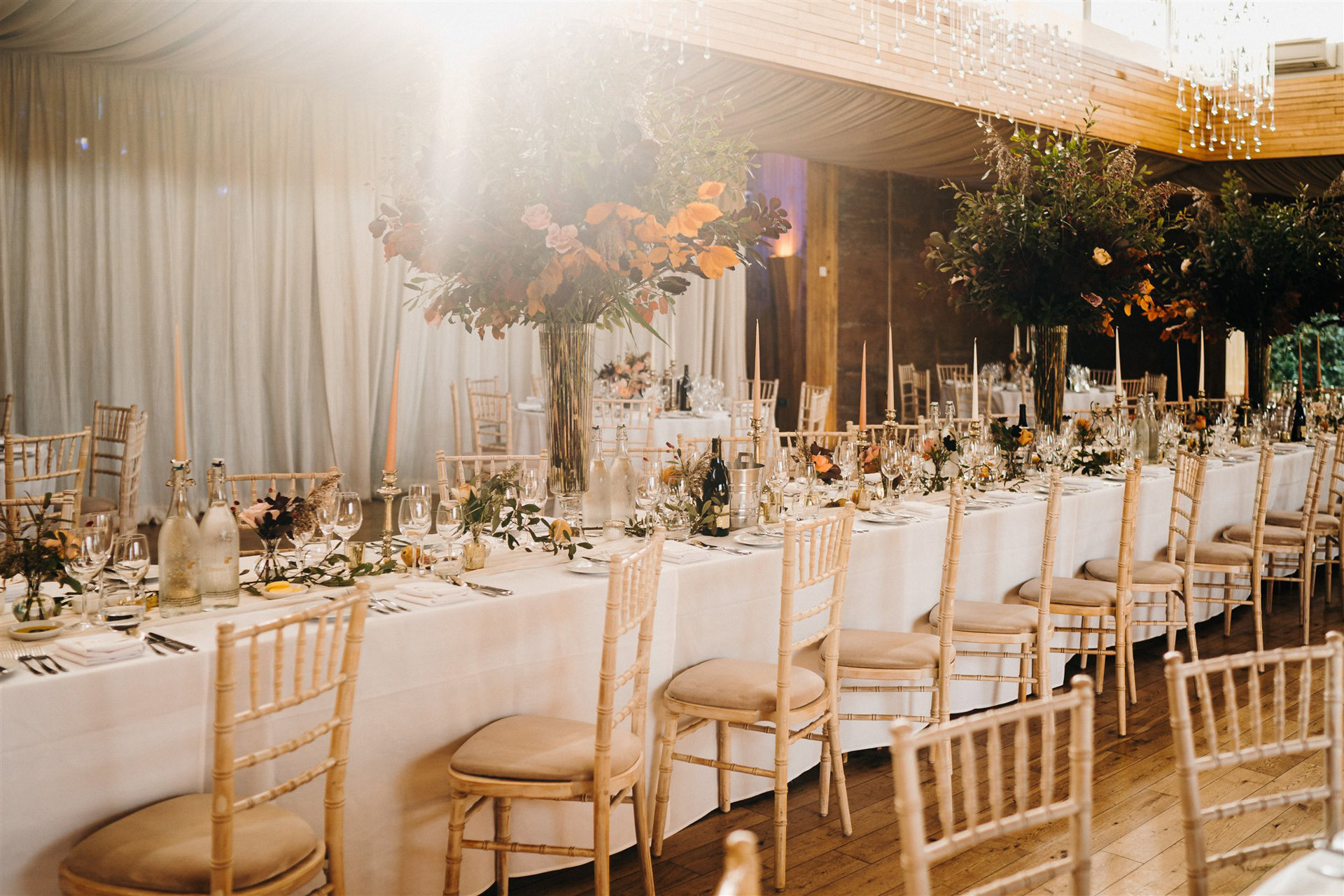 October Wedding Receptions