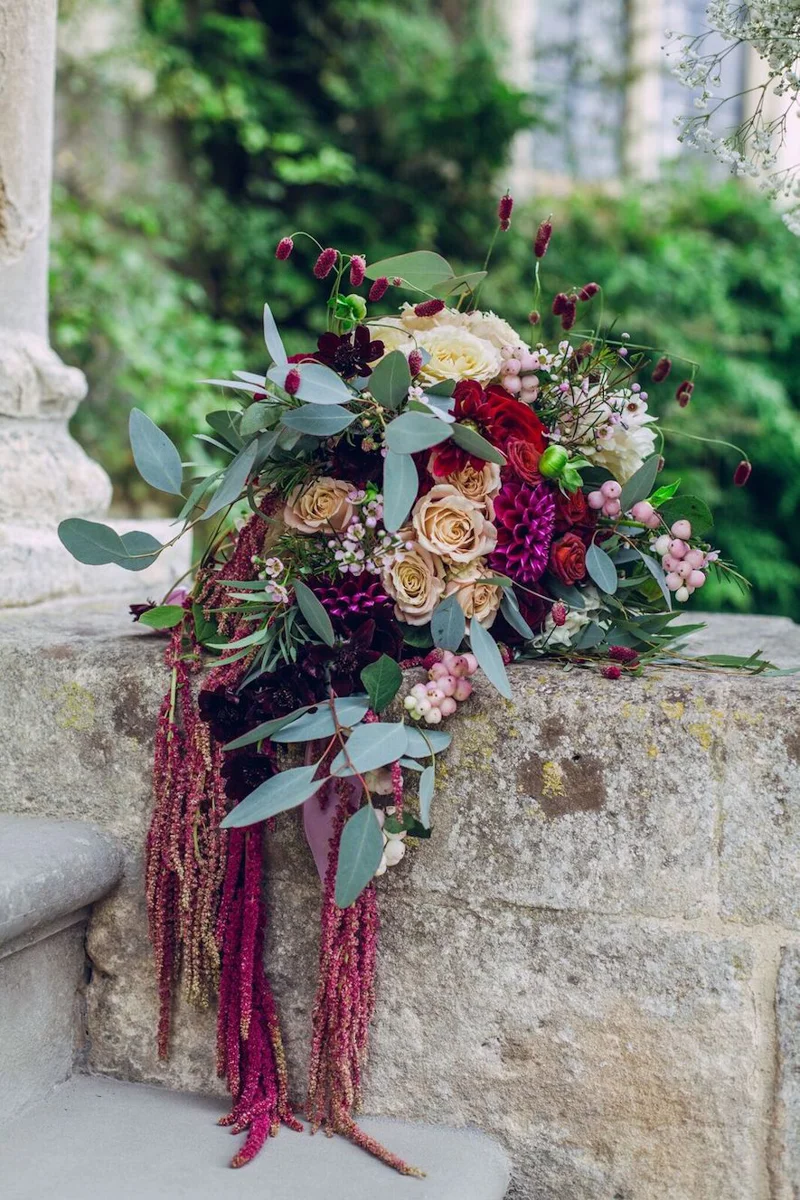 Bridal Boquet Autumn Colours