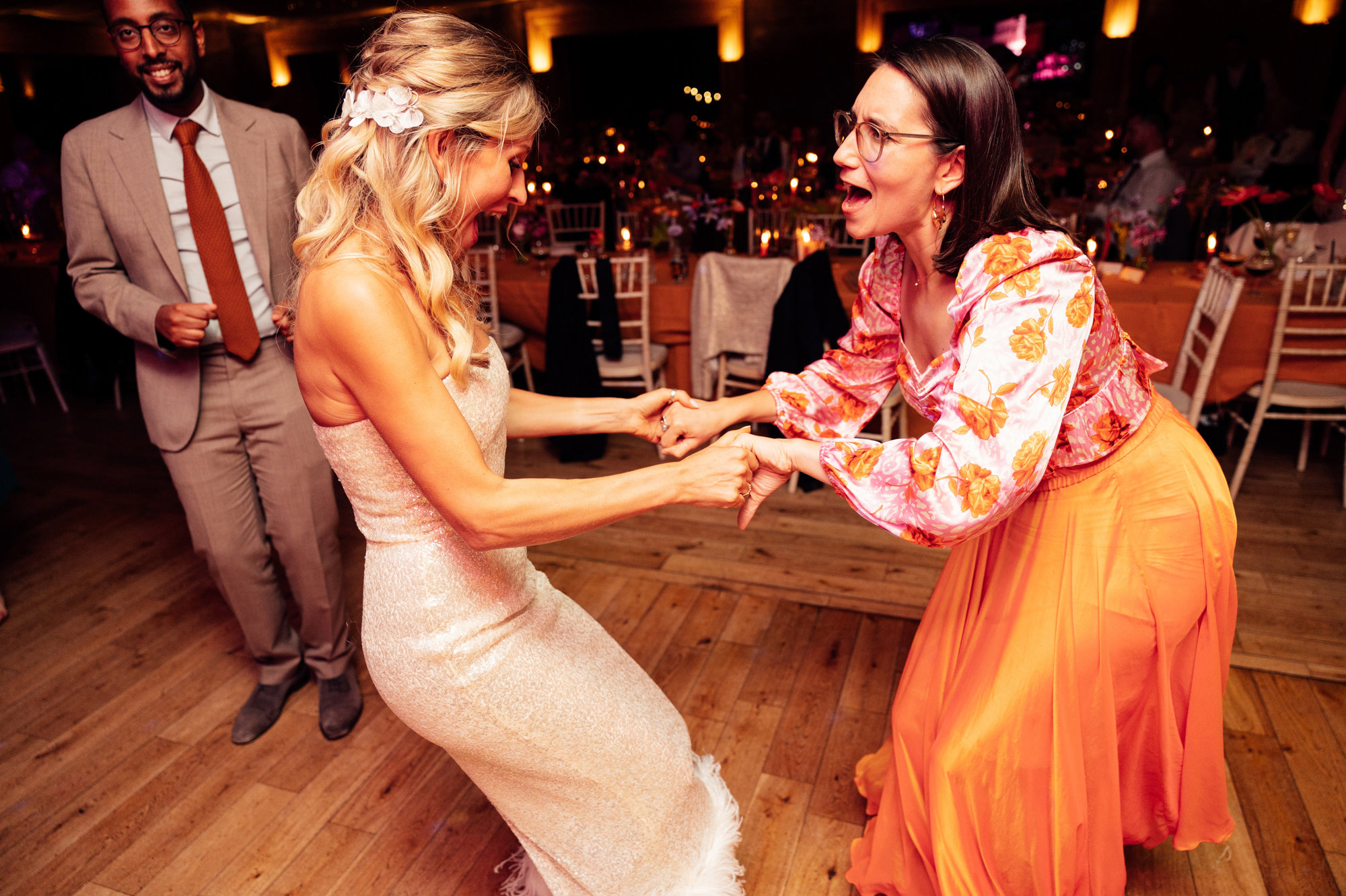 Colourful Wedding Dancing