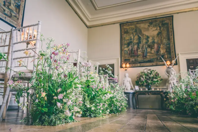 Wedding Aisle Flowers