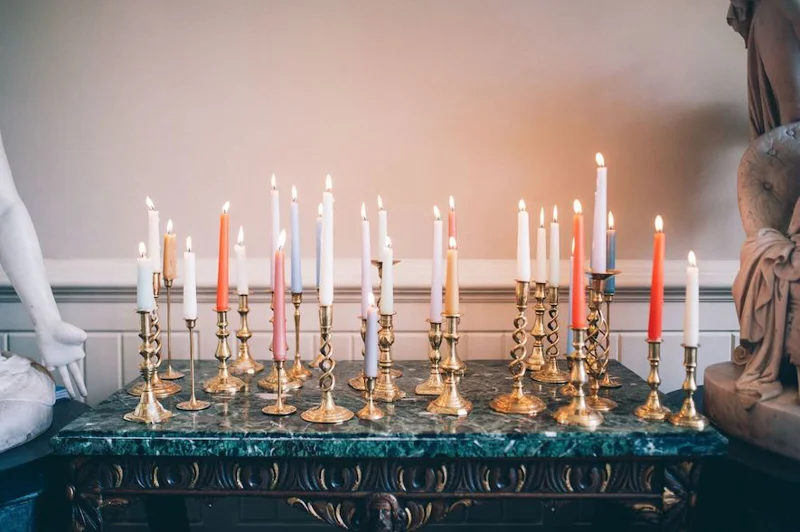 LP Candlesticks Pastels