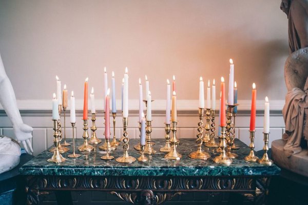 LP Candlesticks Pastels