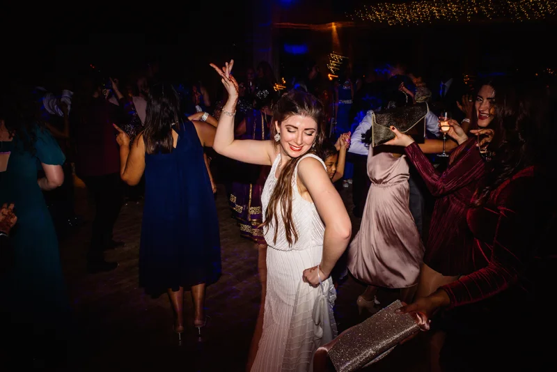 Evening Bride Dress Dancing