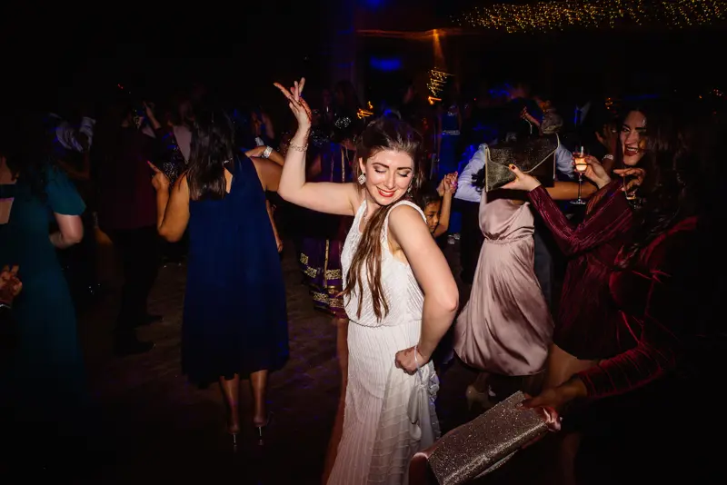 Evening Bride Dress Dancing