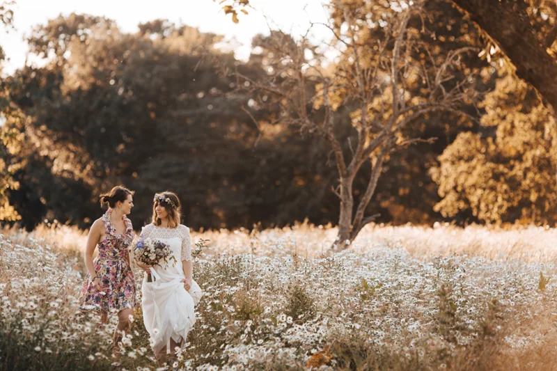 Boho Wedding Outdoor Reception
