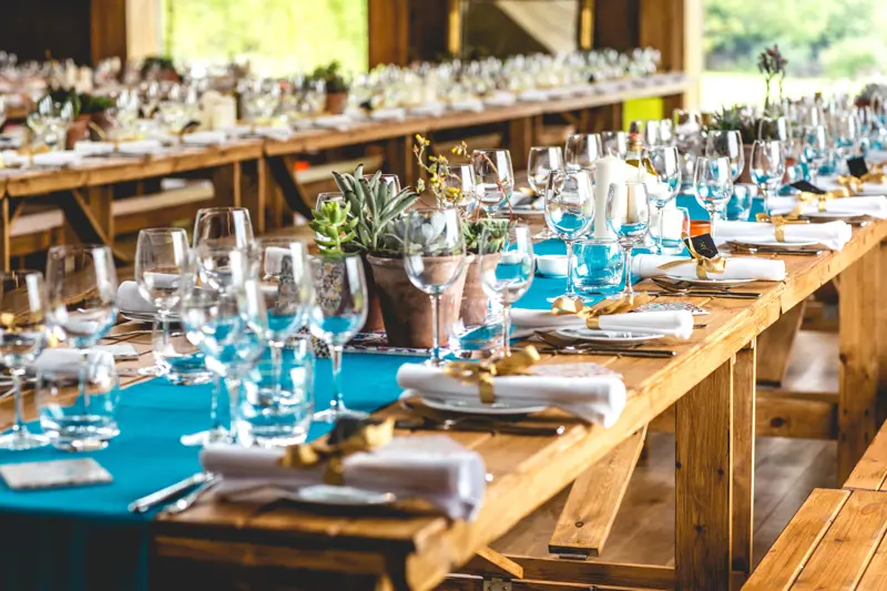Wedding Table Ideas No Flowers