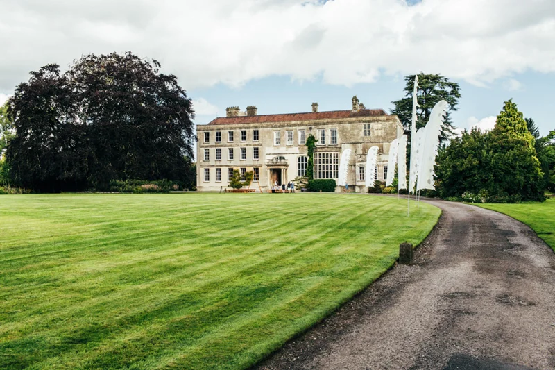 Outside Wedding Venue