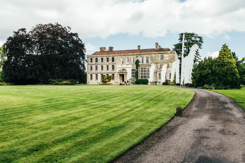 Outside Wedding Venue