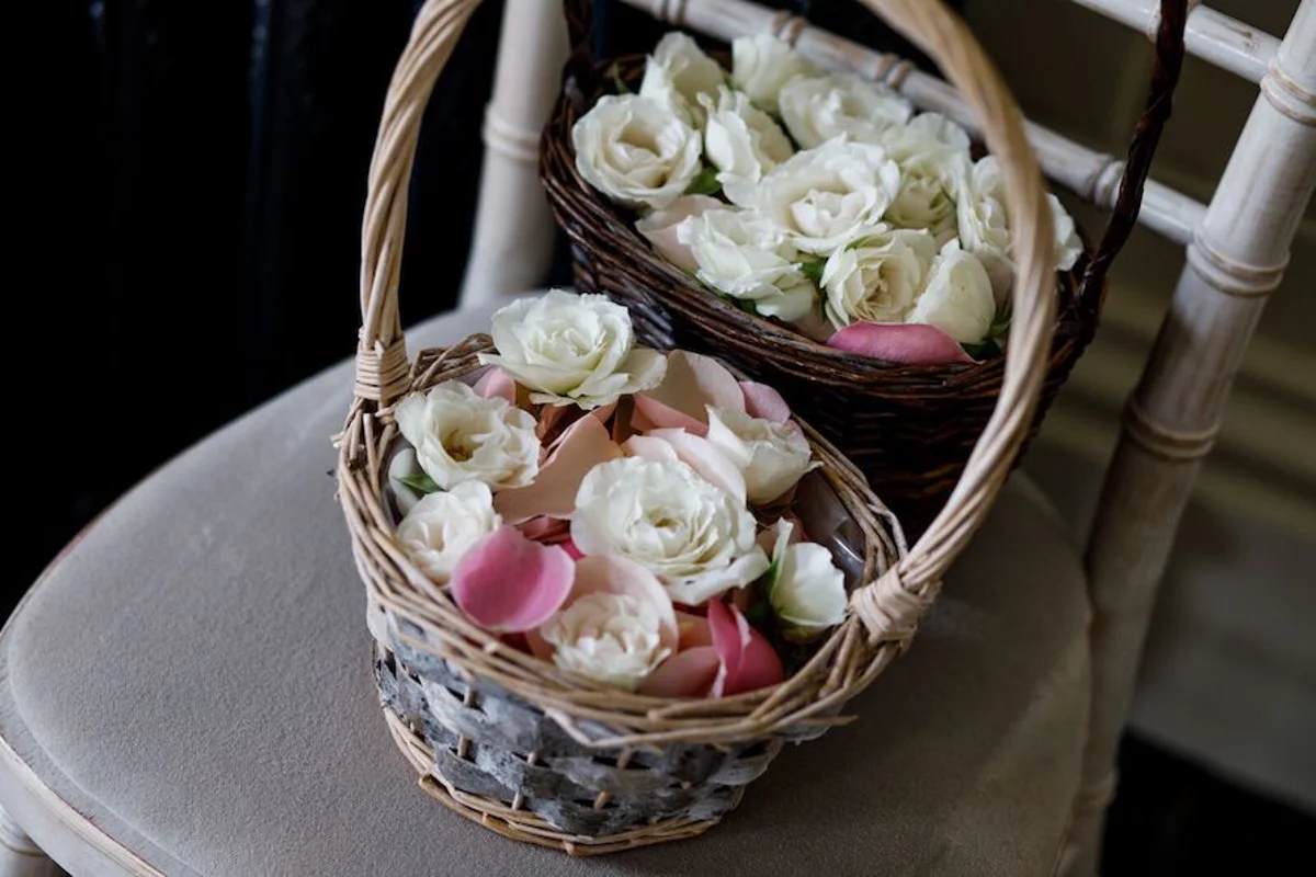 Nealejames Confetti Baskets Wedding
