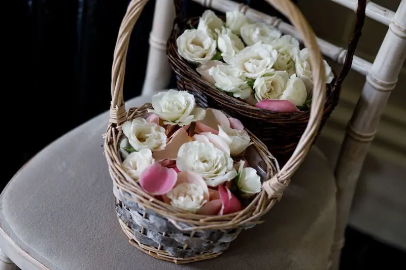 Nealejames Confetti Baskets Wedding