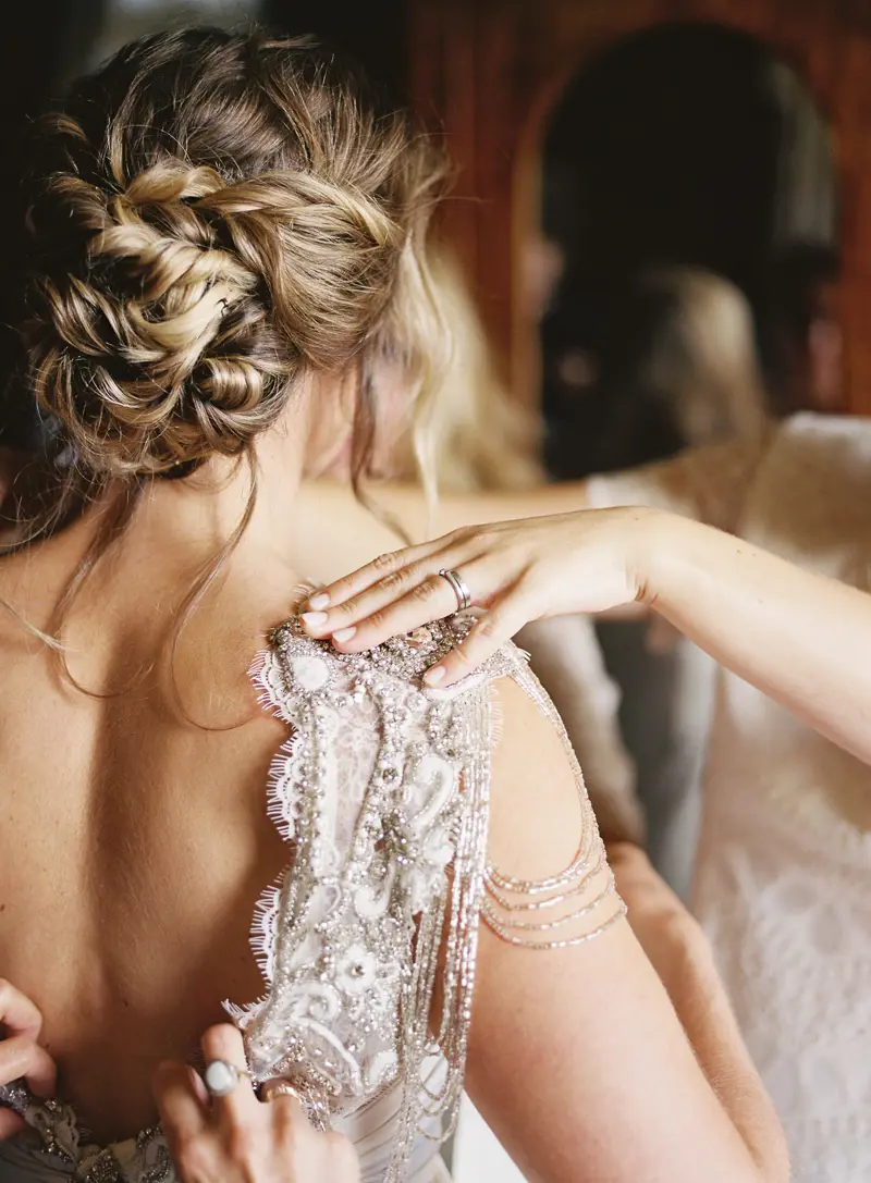 Boho Bride Updo
