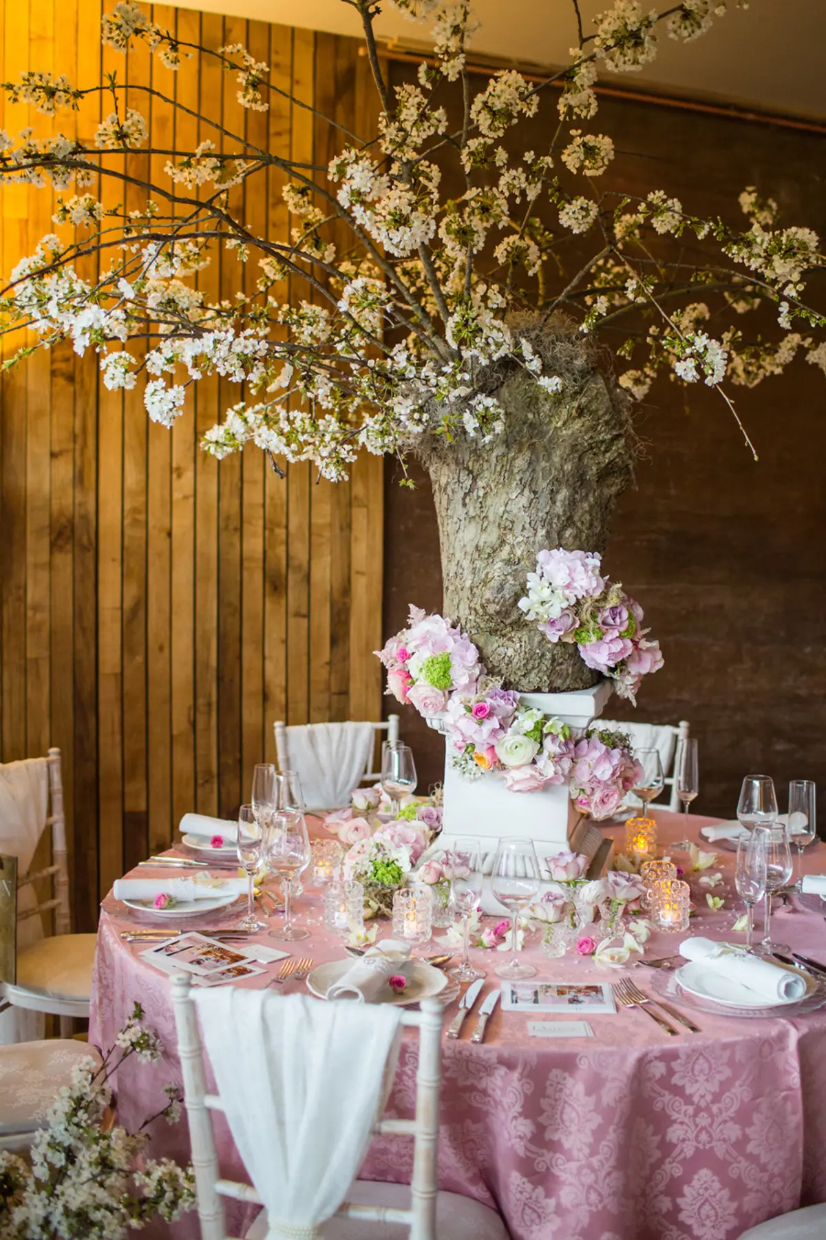 Outdoors In Wedding Tables Tree