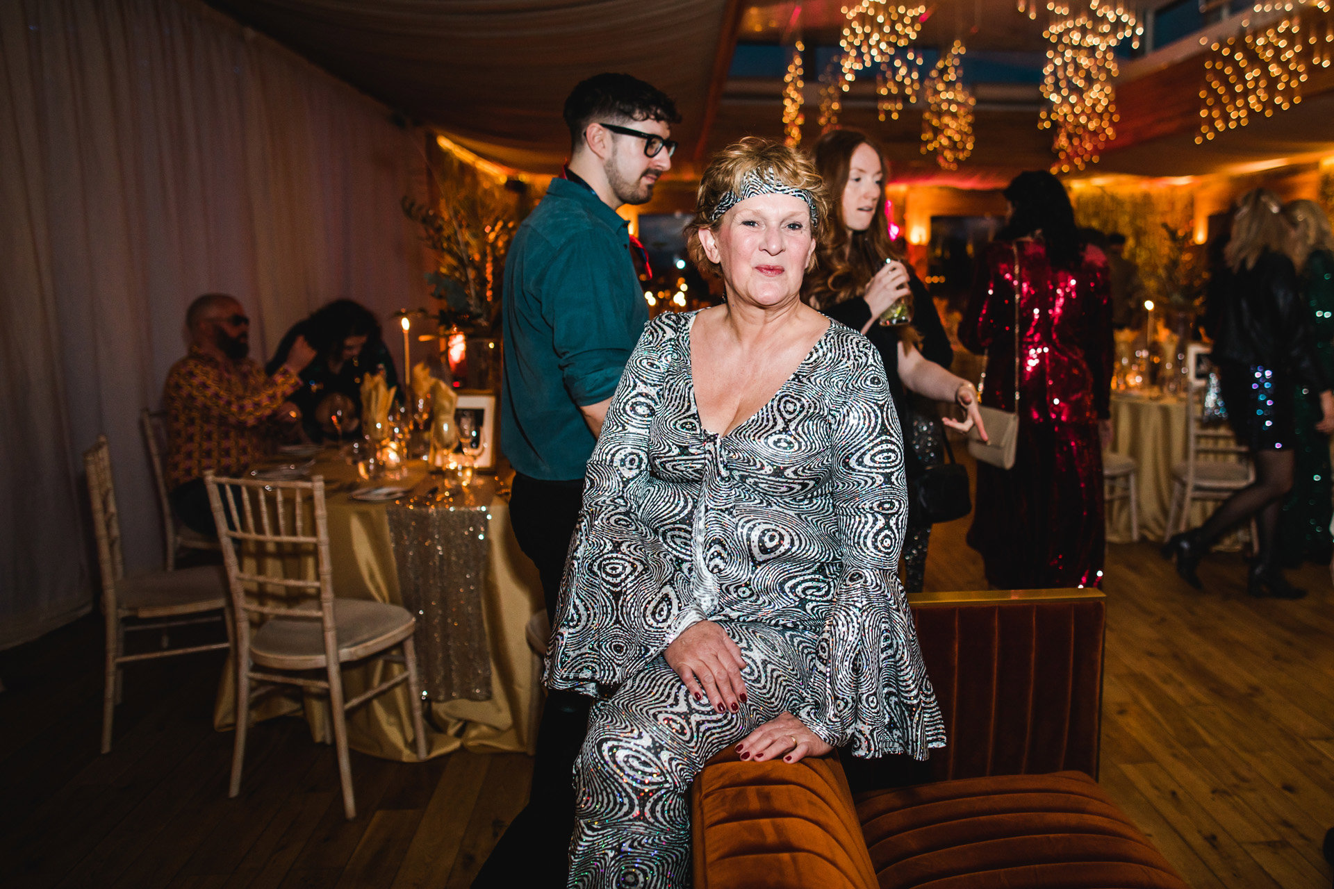 Disco Wedding Style