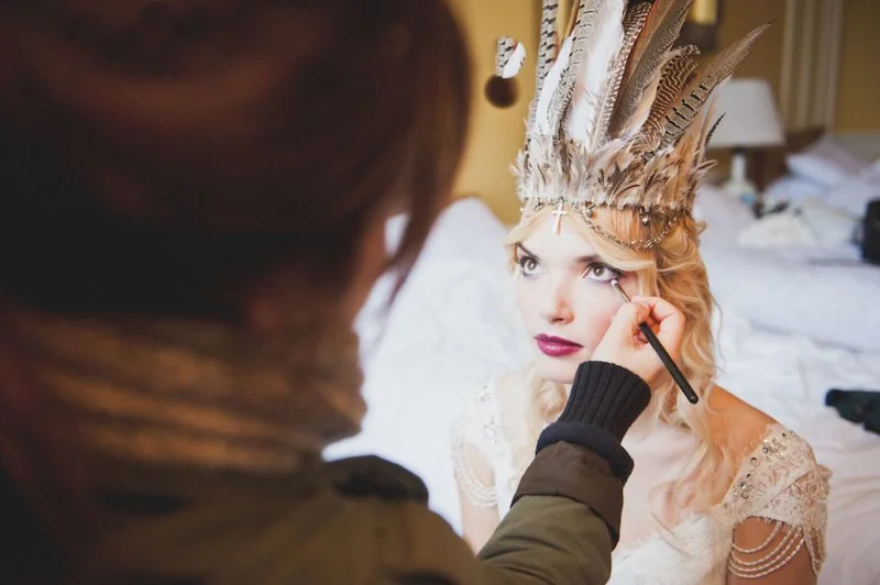 Laurapower Wedding Fayre Makeup Demos Gloucestershire