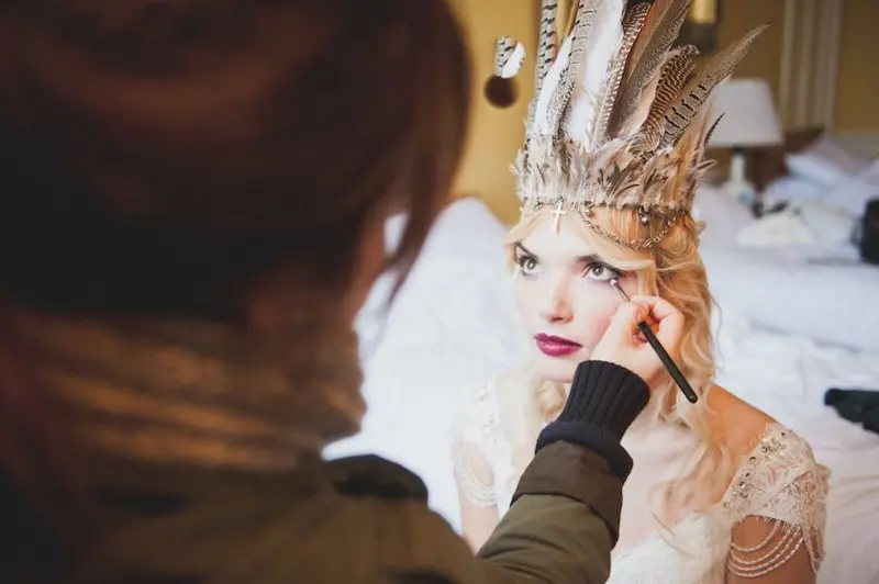 Laurapower Wedding Fayre Makeup Demos Gloucestershire