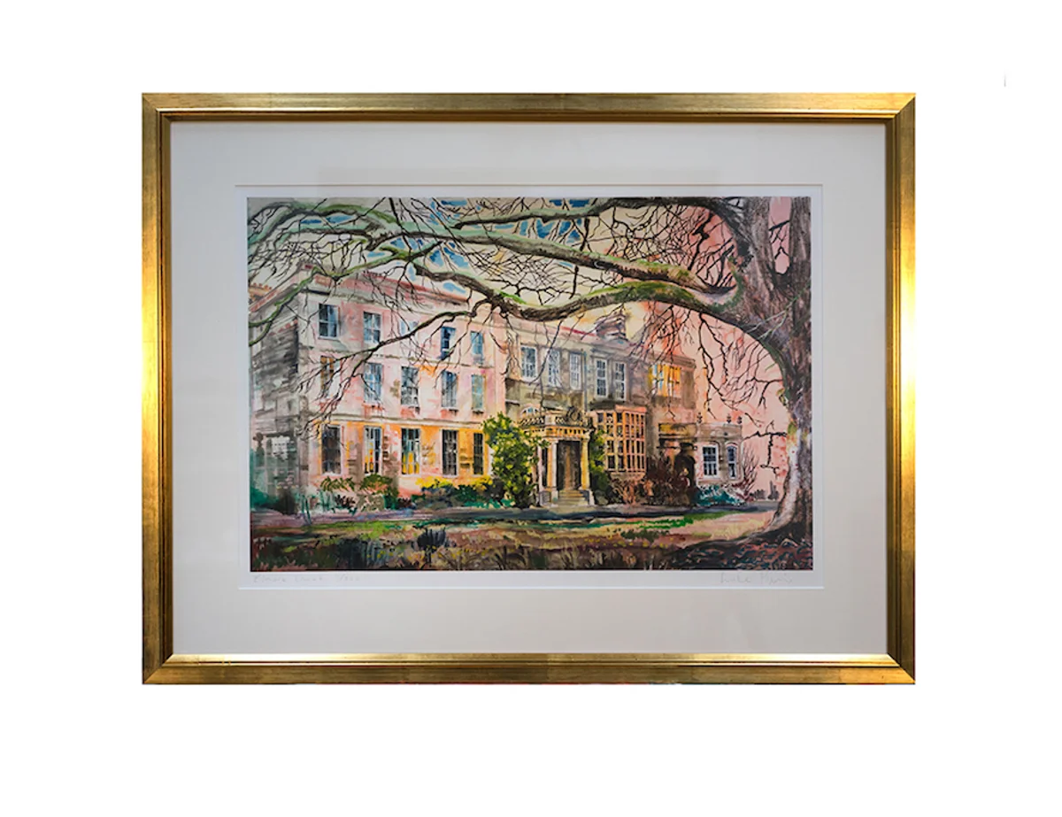 Elmorecourt Print Framed