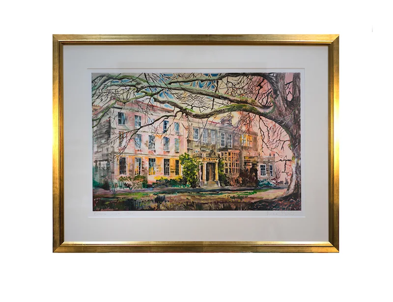 Elmorecourt Print Framed