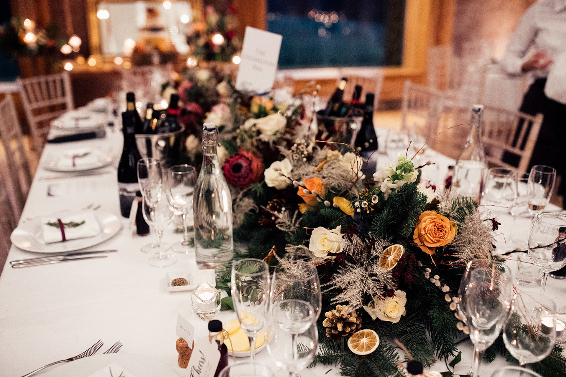Winter Wedding Table