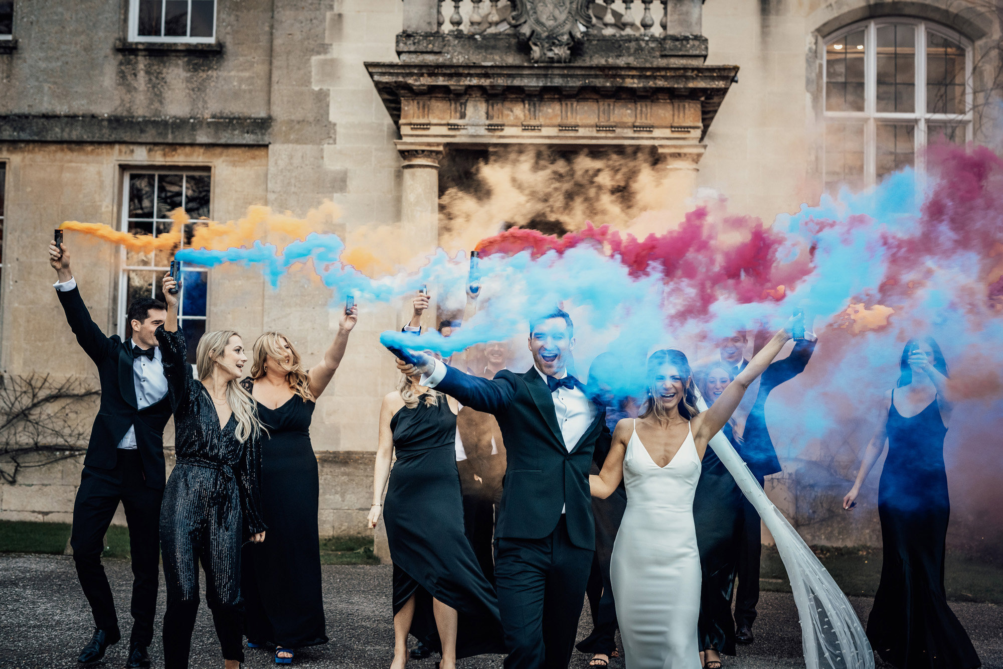 Smoke Bomb Wedding