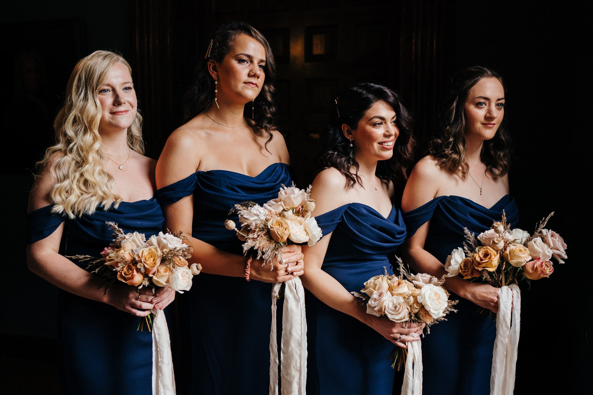 Autumn Wedding Bridesmaids