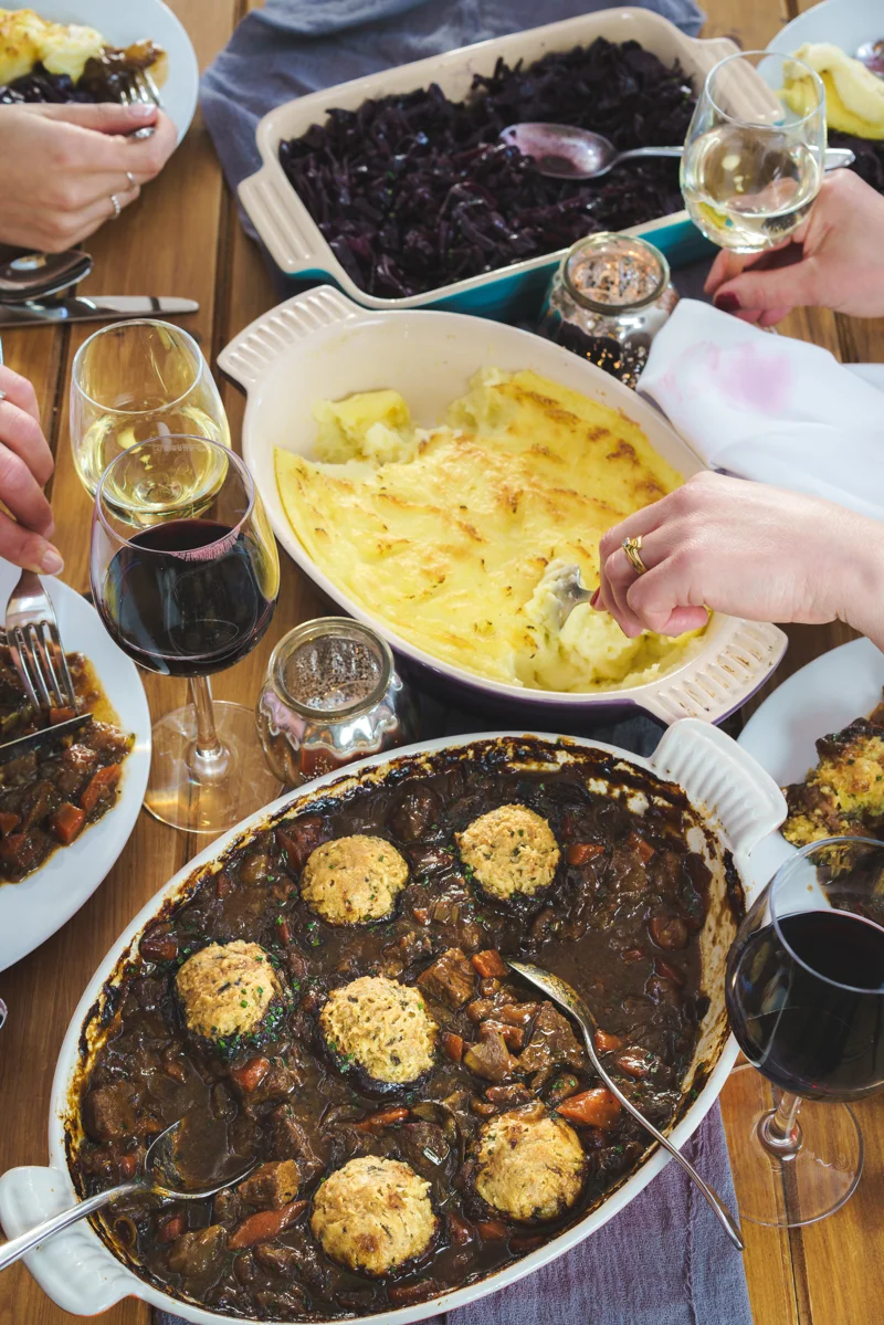 Wedding Food Beer Braised Beef Sharing