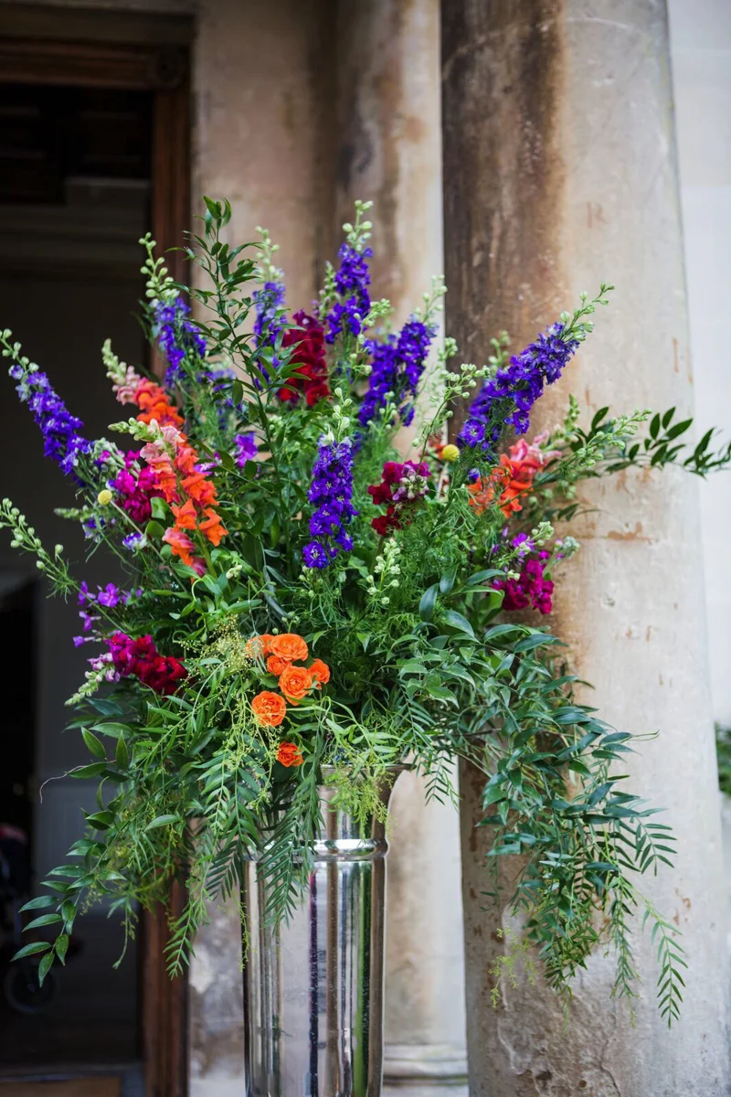 Cris Matthews Purple Flowers Wedding Trends
