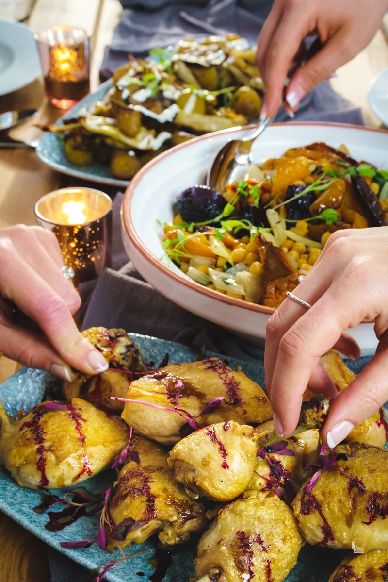 Wedding Food Ideas Lemon Chicken Salads