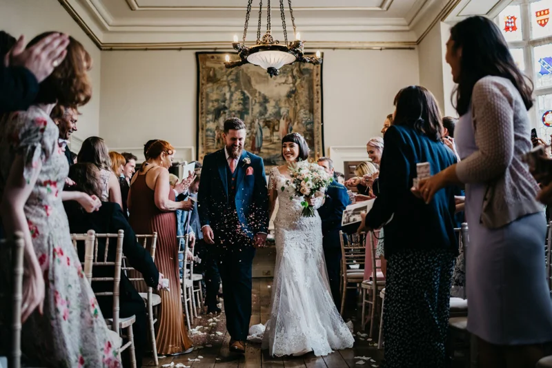 Bride Groom Confetti Shots