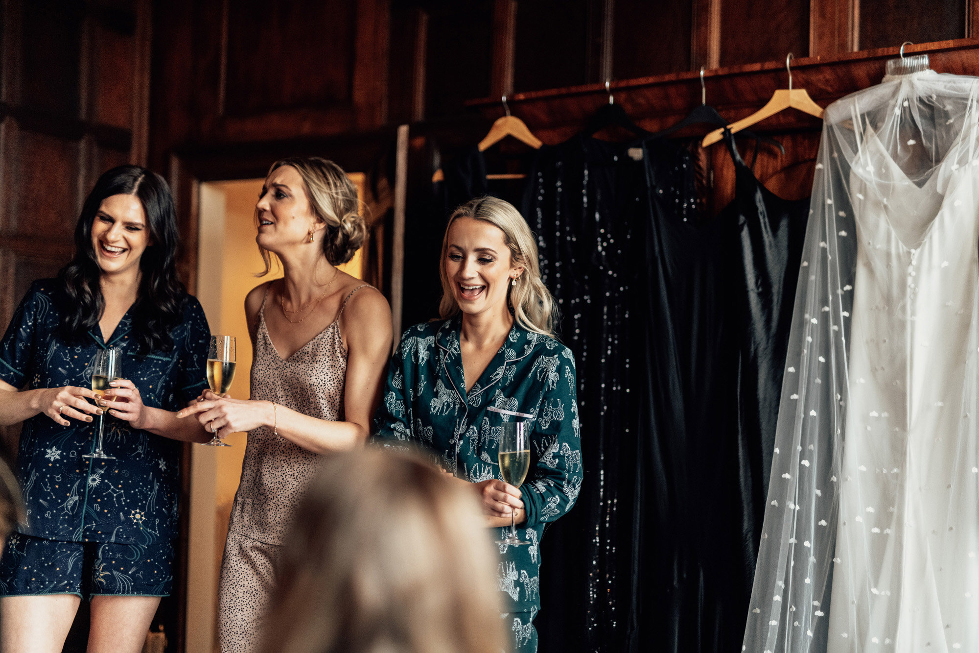 Bridesmaids Black Dresses
