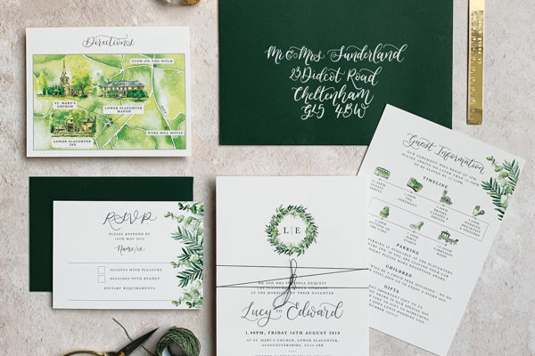 Emeraldpaper Invitation