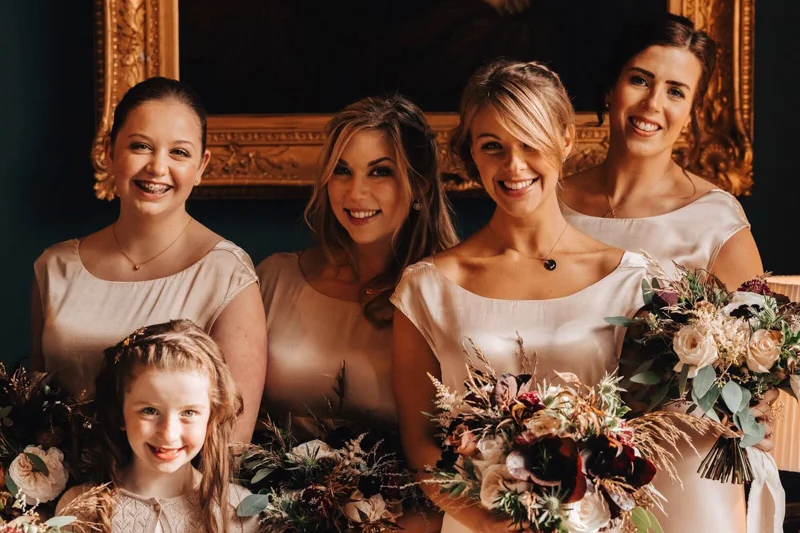 Bridesmaids Ghost Dresses Blush