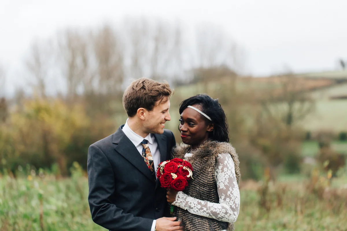 Winter Wedding Bridal Style