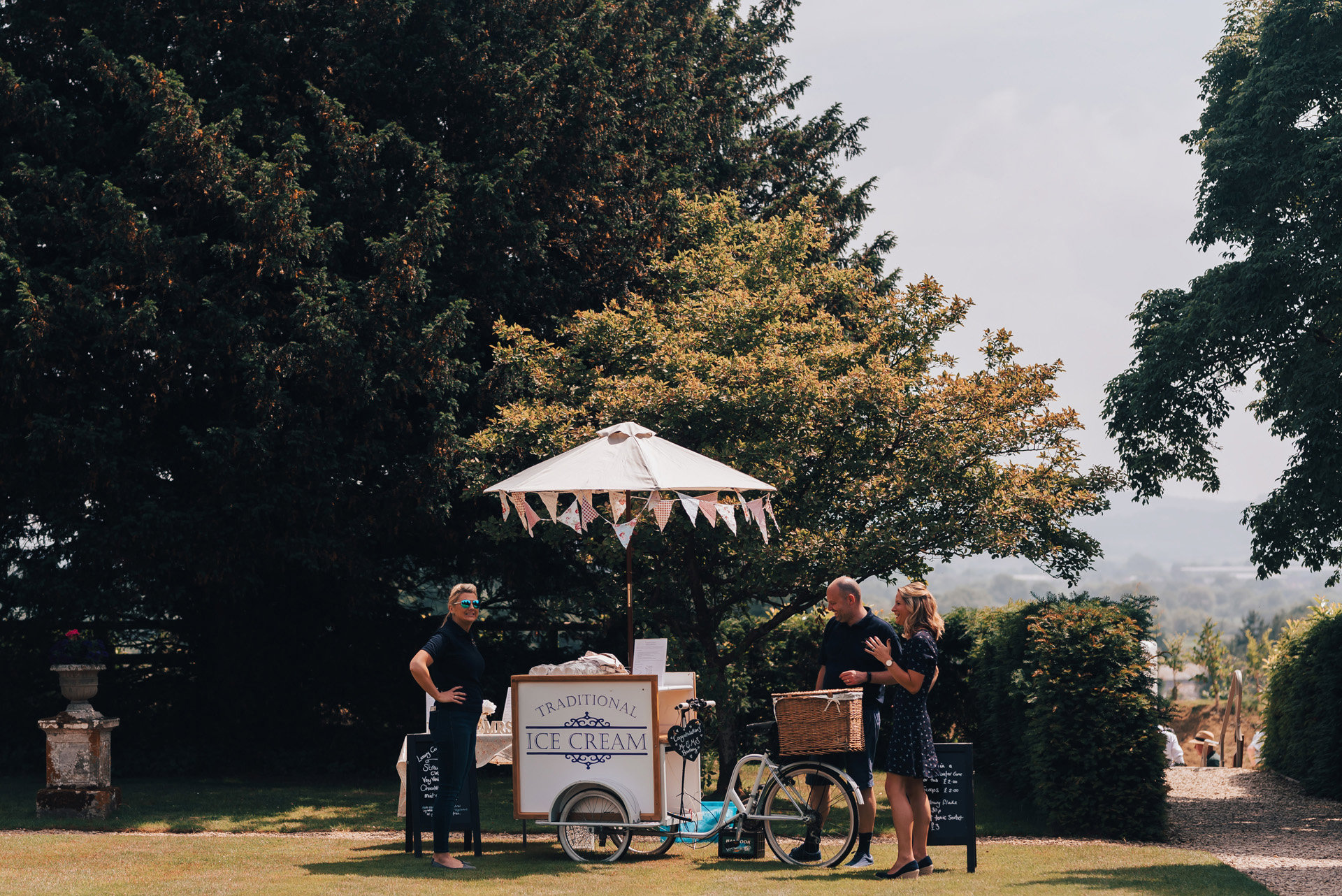 Ice Cream Outdoor Wedding