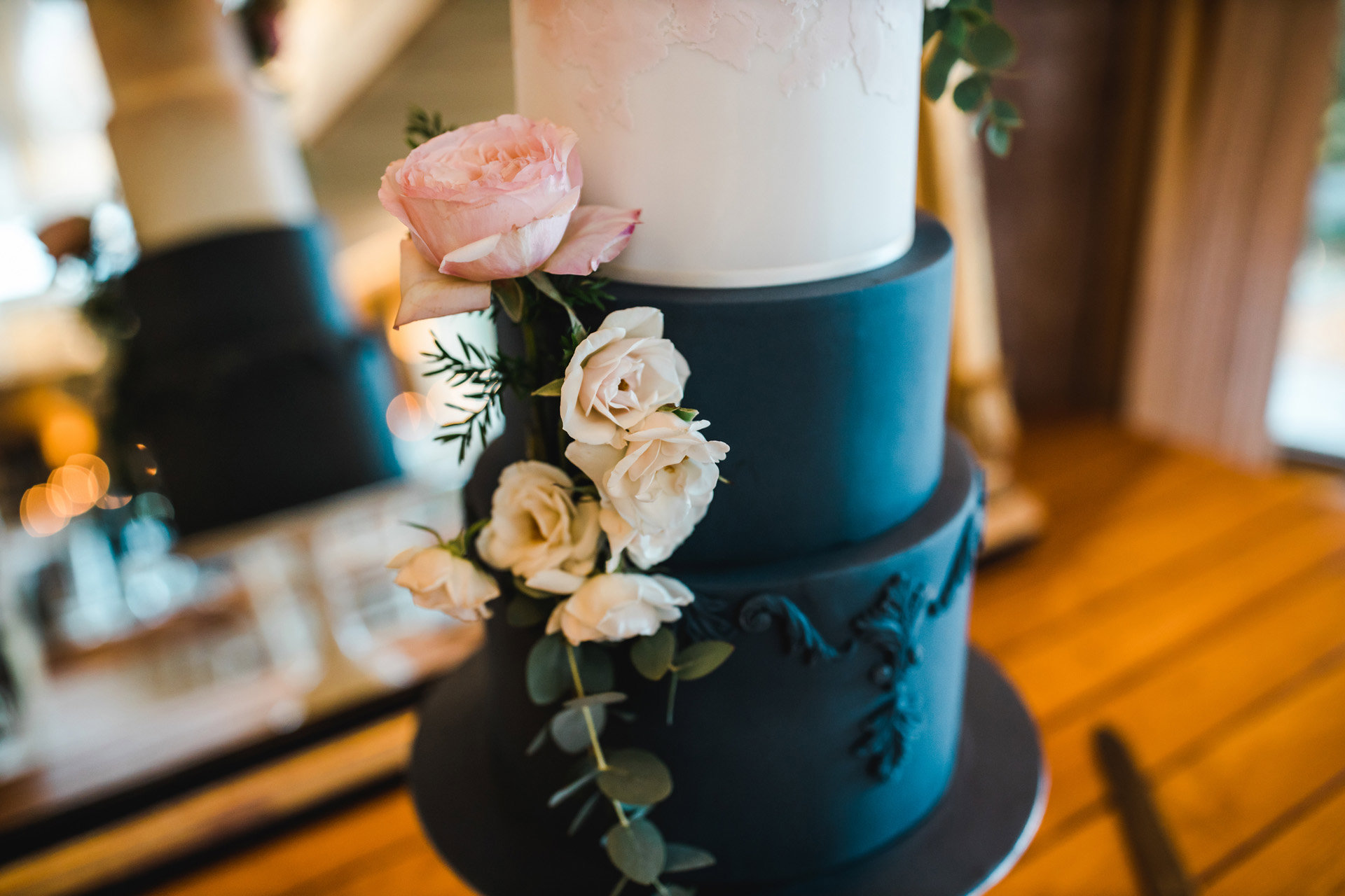 Big Wedding Cake Navy