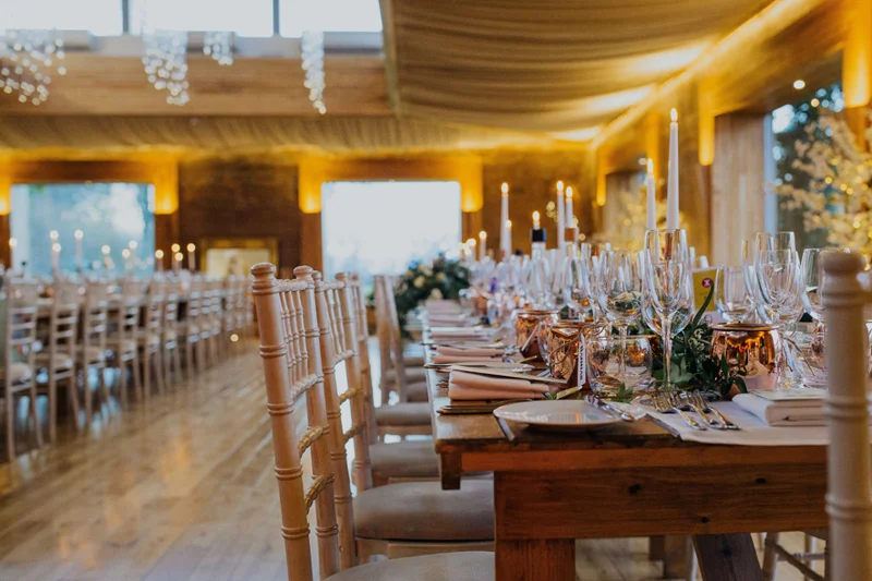 Metalics Autumn Weddings